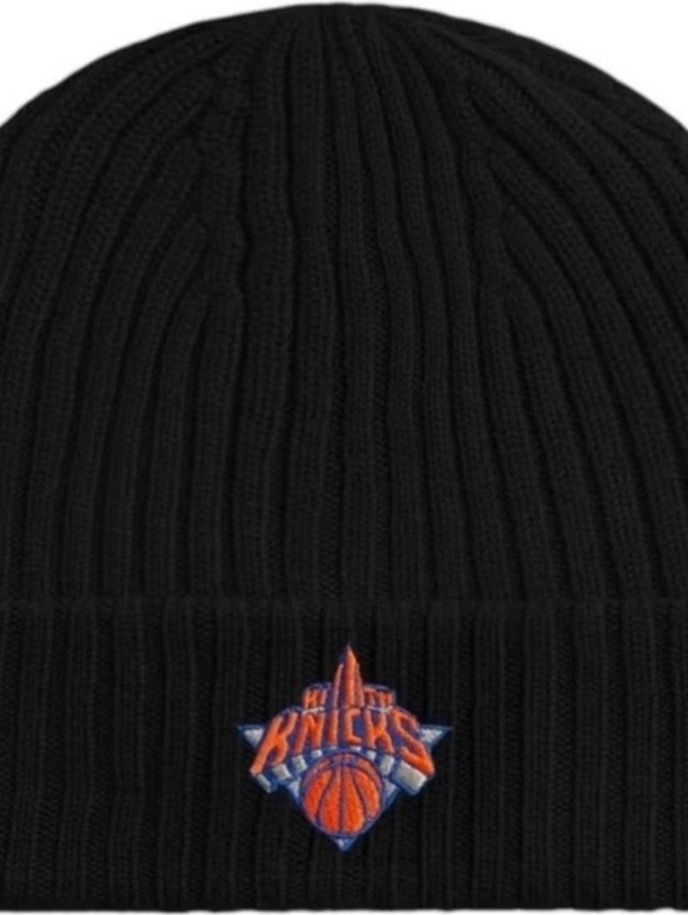 New Era New York Knicks NBA Black Cuffed Knit Beanie